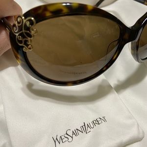Yves Saint Laurent Havana Sunglasses